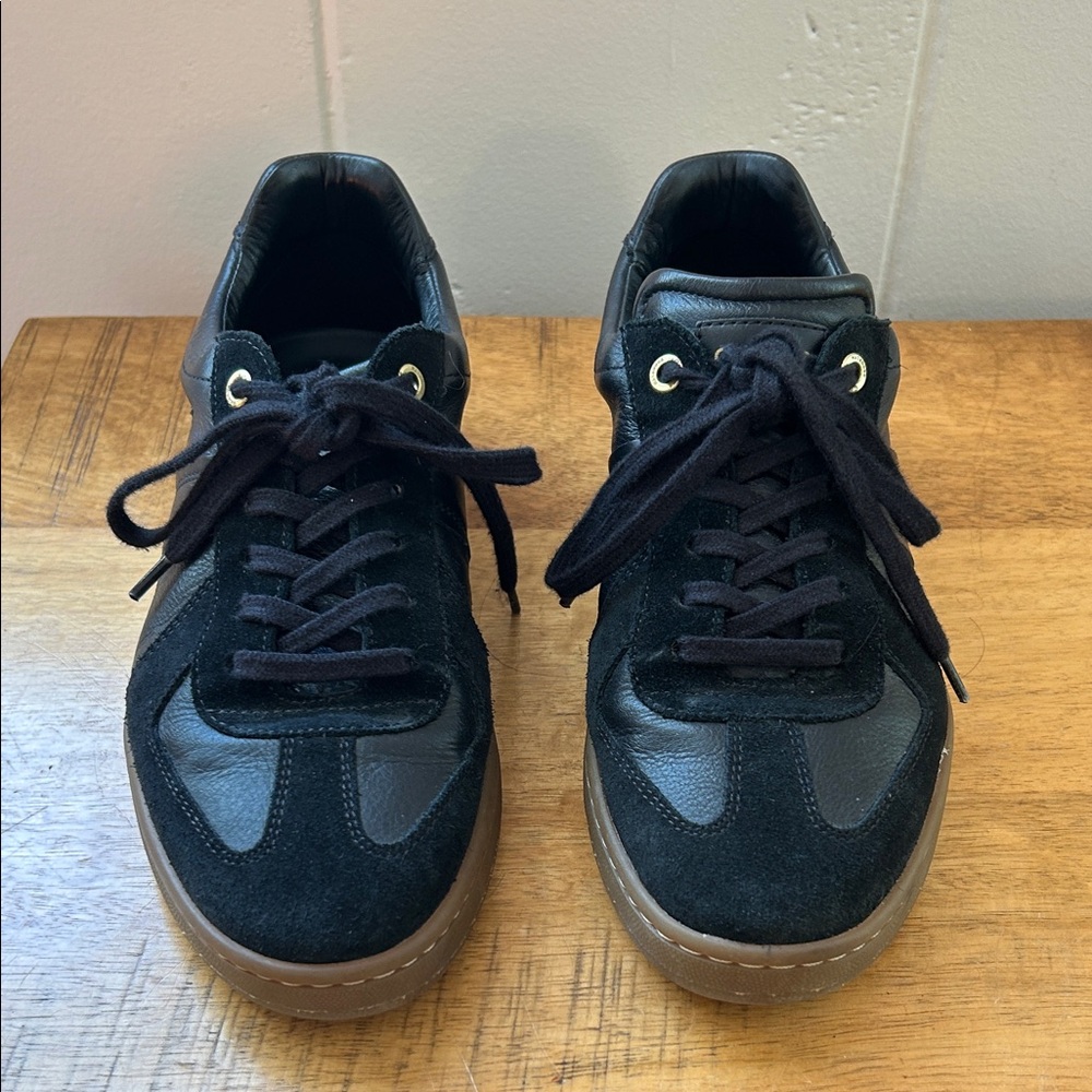 Greats Black Leather/Suede Women’s Shoes